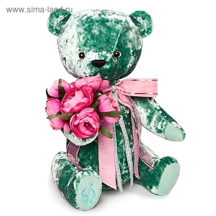 Мягкая игрушка «Медведь БернАрт», цвет изумрудный, 30 см - Фото 1