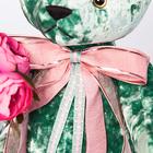 Мягкая игрушка «Медведь БернАрт», цвет изумрудный, 30 см - Фото 3