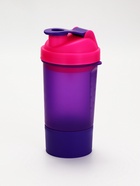 Шейкер спортивный для коктейлей и протеина, с чашей, 500 мл - Фото 2