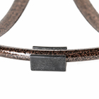 Банкетка круглая, цвет медный антик - Фото 3