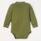 Боди Крошка Я "Костюмчик" хаки, рост 68-74 см (6-9 мес), 100% хл. - Фото 7