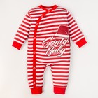 Комбинезон "Santa Baby", рост 86-92 см 1,5-2 г(28 р-р), 100% хл, интерлок - Фото 1