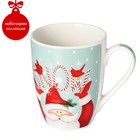 Кружка фарфоровая Доляна Let It Snow, 350 мл - Фото 1