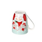 Кружка фарфоровая Доляна Let It Snow, 350 мл - Фото 3