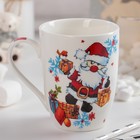 Кружка керамическая Доляна «1 января», 350 мл, цвет белый - Фото 2