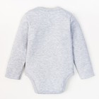 Боди с дл. рукавом Крошка Я "Зимние мотивы", рост 62-68 см, 100% хл. - Фото 5