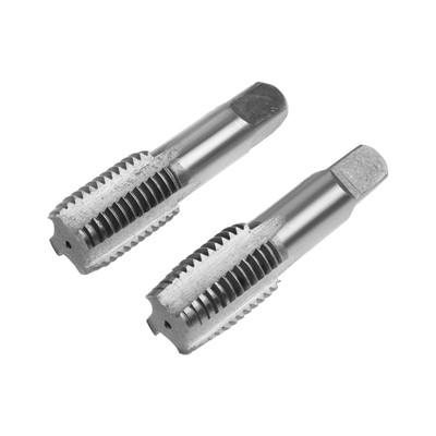 Метчики метрические ручные ТУНДРА, М24×3 мм, комплект из 2 шт.