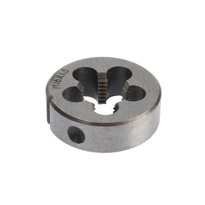 Плашка метрическая ТУНДРА, М16×1.5 мм