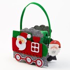 Наб.полотенец в корзинке "Новый год" 30х30 см-2 шт, 100% хл, 300гр/м2 - Фото 4