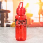 Бутылка для воды "Iron Will", 500 мл - Фото 1