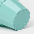 Горшок для цветов с поддоном Доляна «Эрика», 0,7 л, цвет бирюзовый - Фото 8