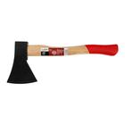 Топор ЛОМ, деревянное топорище 38 см, 800 г - Фото 6