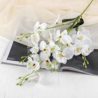 Цветы искусственные Орхидея кустовая 8*75 см, белый (3562518) - Купить по  цене от 105.00 руб. | Интернет магазин SIMA-LAND.RU