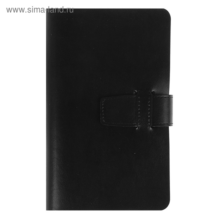 Ежедневник недатированный А5, 192 листа Sienna, обложка искусственная кожа, сменный блок, чёрный - Фото 1