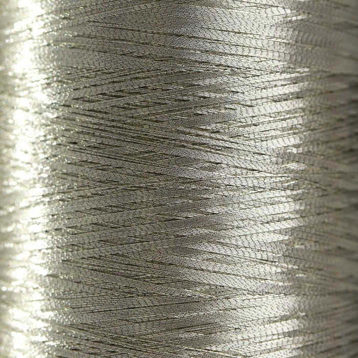 Нитки металлизированные, 4572 м, цвет светлое золото - Фото 1