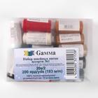 Нитки 20S/2, 183 м, №1, 12 шт, цвет разноцветный - Фото 2