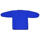 Фартук-накидка с рукавами для труда, 610 х 440 мм, 3 кармана, рост 120-146 см, Calligrata, синий, длина рукава 34 см - фото 9460603