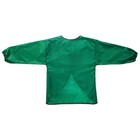 Фартук-накидка с рукавами для труда, 610 х 440 мм, 3 кармана, рост 120-146 см, Calligrata, зелёный, длина рукава 34 см - Фото 6