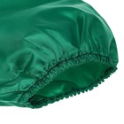 Фартук-накидка с рукавами для труда, 610 х 440 мм, 3 кармана, рост 120-146 см, Calligrata, зелёный, длина рукава 34 см - фото 9846765