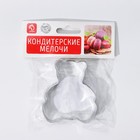 Форма для печенья «Медвежонок», 6×6.5×1.5 см, цвет серебристый - Фото 4