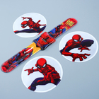 Браслет и светоотражающие наклейки "Супер герой", Человек-паук - Фото 2