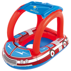 Круг для плавания «Пожарная машина», с сиденьем и тентом, 81 х 58 см, от 1-2 лет, 34093 Bestway - Фото 1