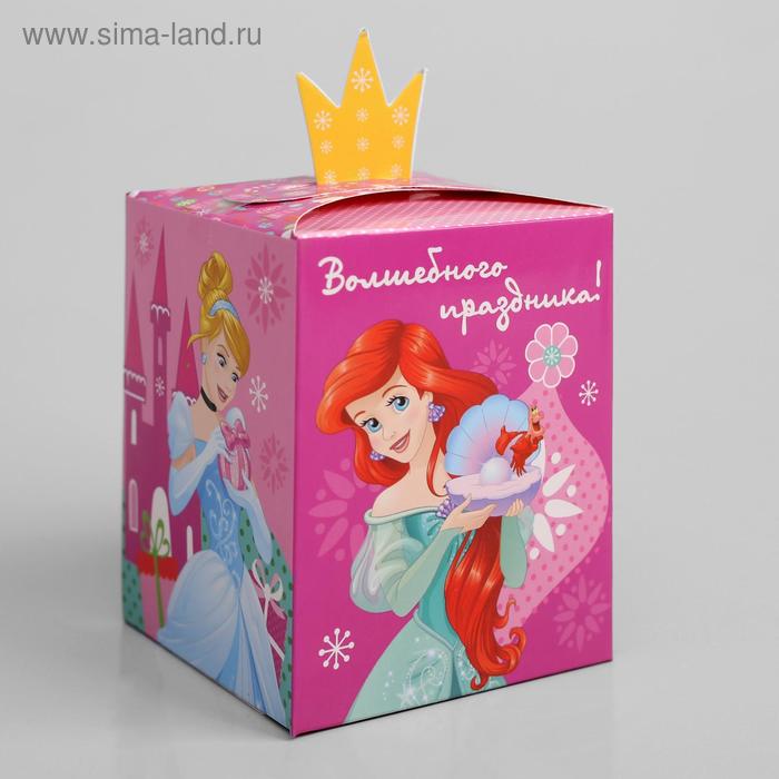 Подарочная коробка «С Новым Годом!», Принцессы, 8 х 10 х 8 см - Фото 1
