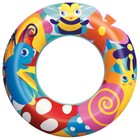 Круг надувной для плавания «Морской мир», d=56 см, цвет МИКС, 36013 Bestway - фото 3453002