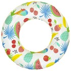 Круг надувной для плавания «Тропики», d=61 см, от 3-6 лет, цвет МИКС, 36014 Bestway - Фото 2