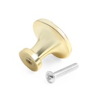 Ручка-кнопка ТУНДРА РК018GP, цвет золото - Фото 8