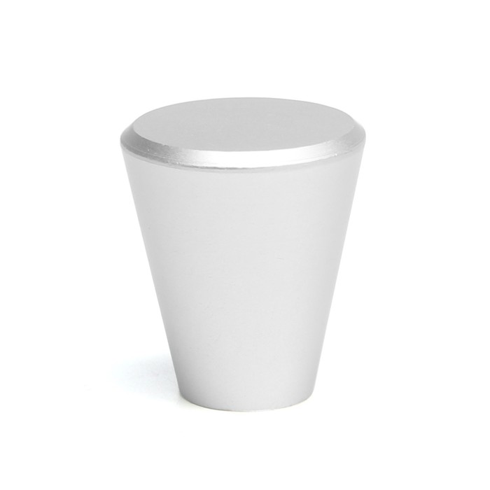 Ручка-кнопка ТУНДРА РК019SC, цвет матовый хром - Фото 1