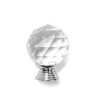 Ручка-кнопка ТУНДРА ST001, d=30 мм, цвет хром - Фото 3