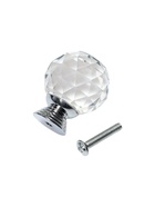 Ручка-кнопка ТУНДРА ST001, d=30 мм, цвет хром - Фото 10