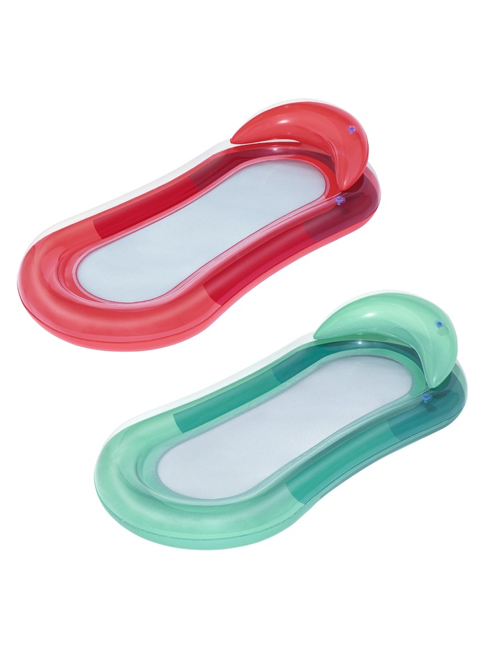 Шезлонг надувной для плавания, 160×84 см, цвета МИКС, 43103 Bestway - Фото 1