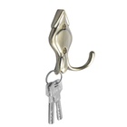 Крючок мебельный ТУНДРА TKd=025, двухрожковый, бронза - Фото 3