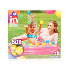 Бассейн надувной "Колечки", 50 шариков, 91 х 20 см, от 2 лет, цвет МИКС - Фото 3