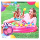 Бассейн надувной "Колечки", 50 шариков, 91 х 20 см, от 2 лет, цвет МИКС - Фото 4