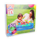 Бассейн надувной "Колечки", 50 шариков, 91 х 20 см, от 2 лет, цвет МИКС - Фото 6