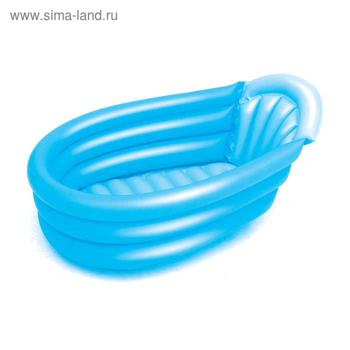 Ванна-бассейн надувная, 79 х 51 х 33 см, 0-1 года, цвет МИКС - Фото 1