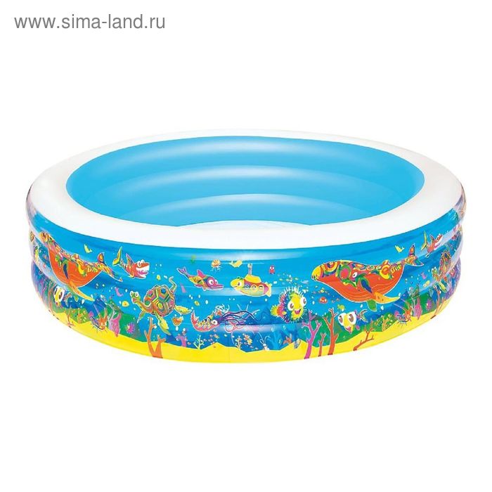Бассейн надувной "Подводный мир", 229 х 56 см, от 6 лет - Фото 1