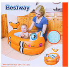 Бассейн надувной «Зверёк», 89 х 61 х 58 см, 0-1 года, цвет МИКС - Фото 3