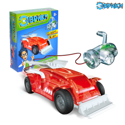 Электронный конструктор «Энергомобиль», с ручным генератором