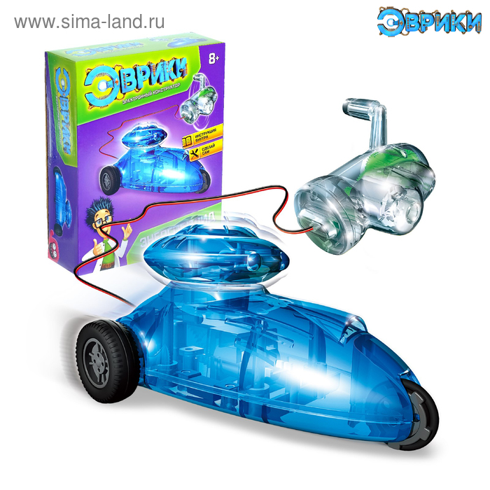 Электронный конструктор «Энергоболид», с ручным генератором - Фото 1