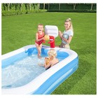 Бассейн надувной игровой «Баскетбол», 251 х 168 х 102 см, 2 мячика, от 3 лет, 54122 Bestway - Фото 5