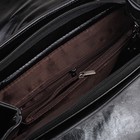Рюкзак молодёжный, отдел с перегородкой на молнии, наружный карман, цвет чёрный - Фото 5