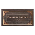 Бумажный блок в пластиковом футляре "Важные записи": 100 листов и 3 набора стикеров - Фото 2