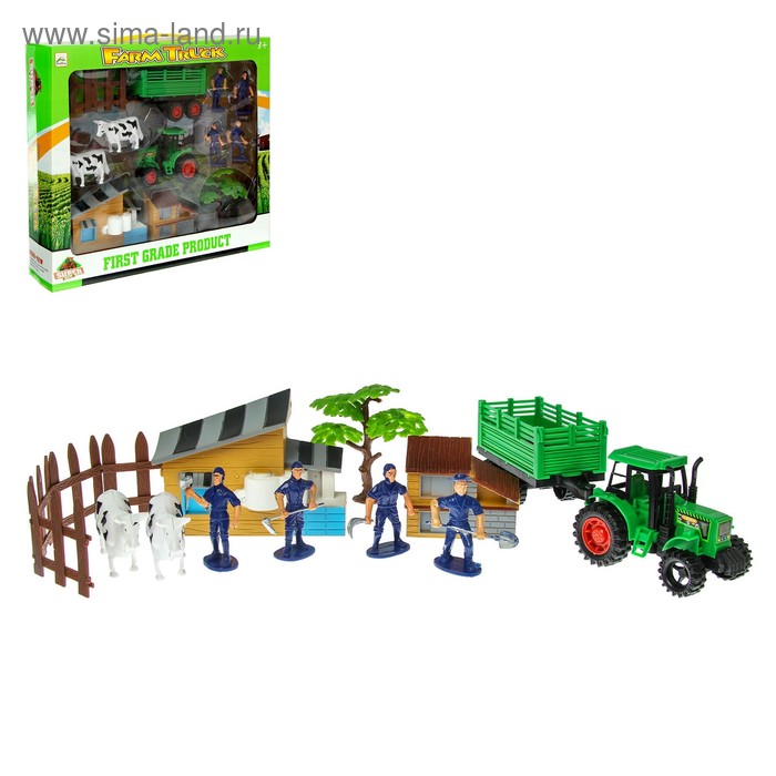 Набор ферма «Молокозавод», 12 предметов - Фото 1