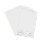 Папка для черчения А4 (210*297мм), 10 листов, вертикальная рамка, штамп, блок 160г/м2 - Фото 2