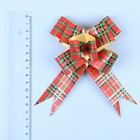 Бант- бабочка No2,8, красный, клетка 3539449