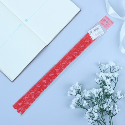 Бант - бабочка No1,8, красный